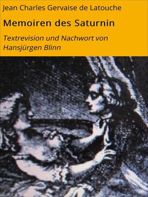 cover image of Memoiren des Saturnin